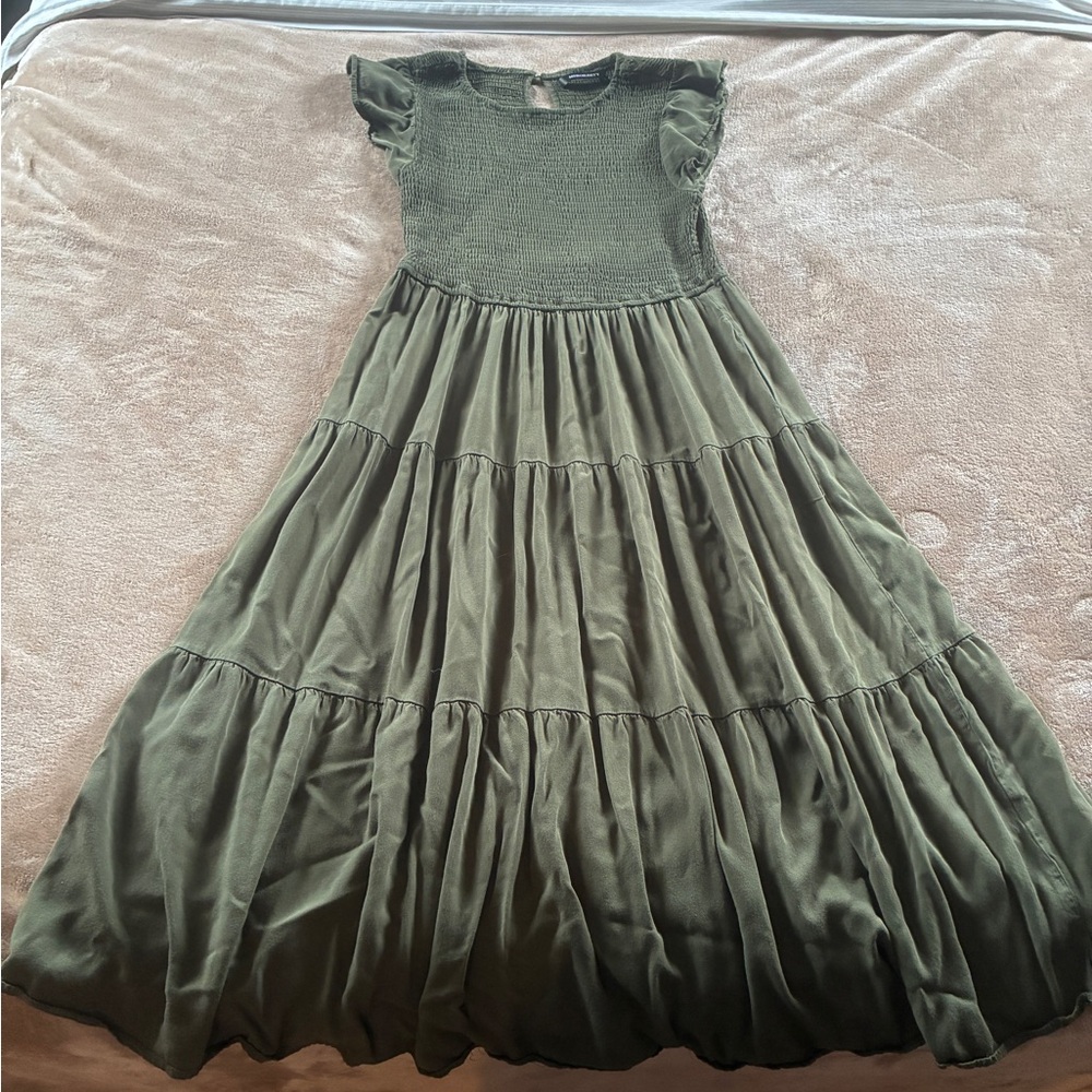 Women’s Merokeety Olive Green Dress
